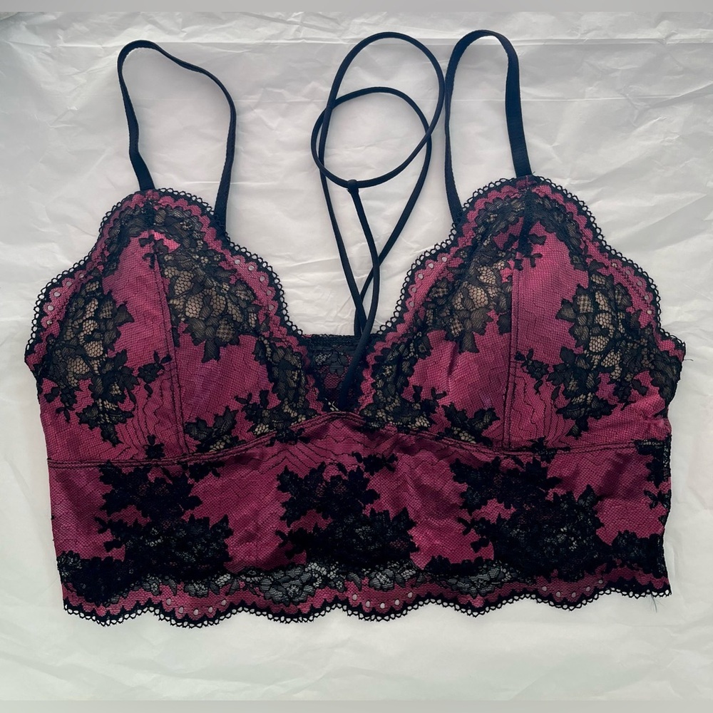Express Strappy Lace Bralette NWOT
